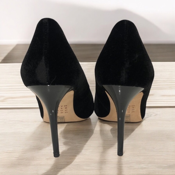 White House Black Market Velvet shoes size 10 - Picture 2 of 6